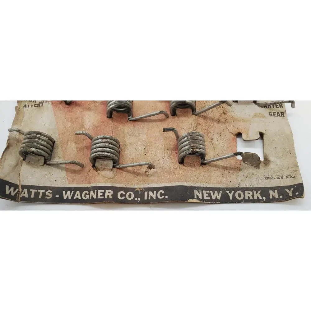 Vintage Card Watt's Wagner Starter Pedal Return Springs Chrysler Dodge Plymouth